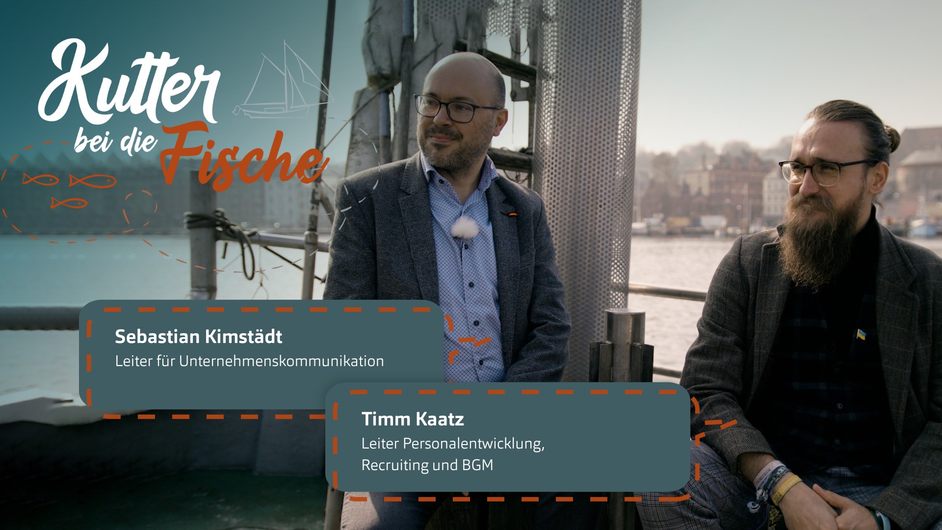 Kutter bei die Fische mit Sebastian Kimstädt und Timm Kaatz